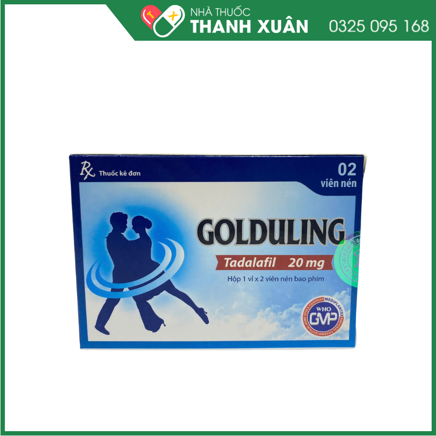 Golduling điều trị rối loạn cương dương