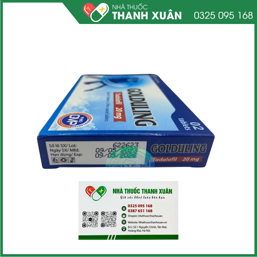 Golduling điều trị rối loạn cương dương