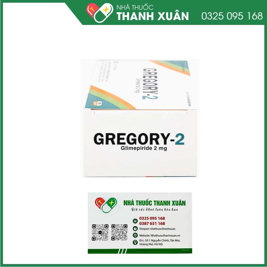 Gregory-2 trị tiểu đường tuýp 2