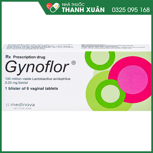 Gynoflor bổ sung lợi khuẩn trị viêm teo âm đạo