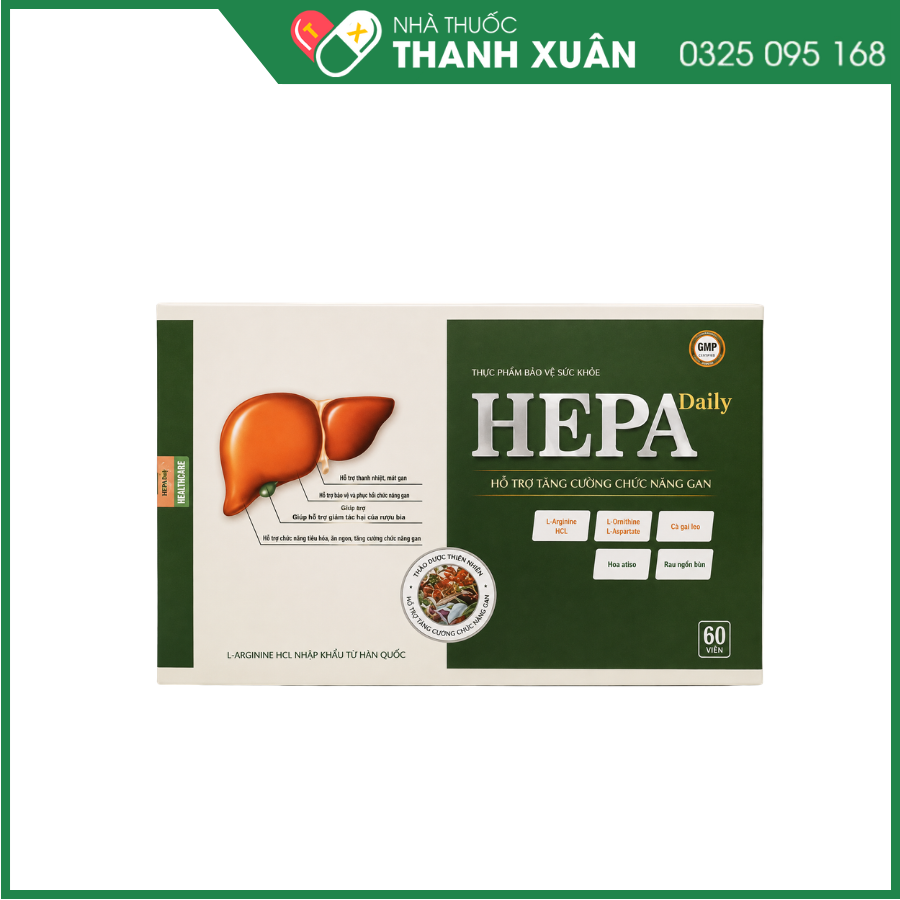 HEPA Daily - Hỗ trợ thanh nhiệt, bổ gan