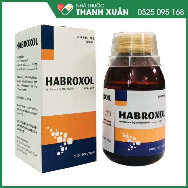 Habroxol long đờm, tiêu nhầy