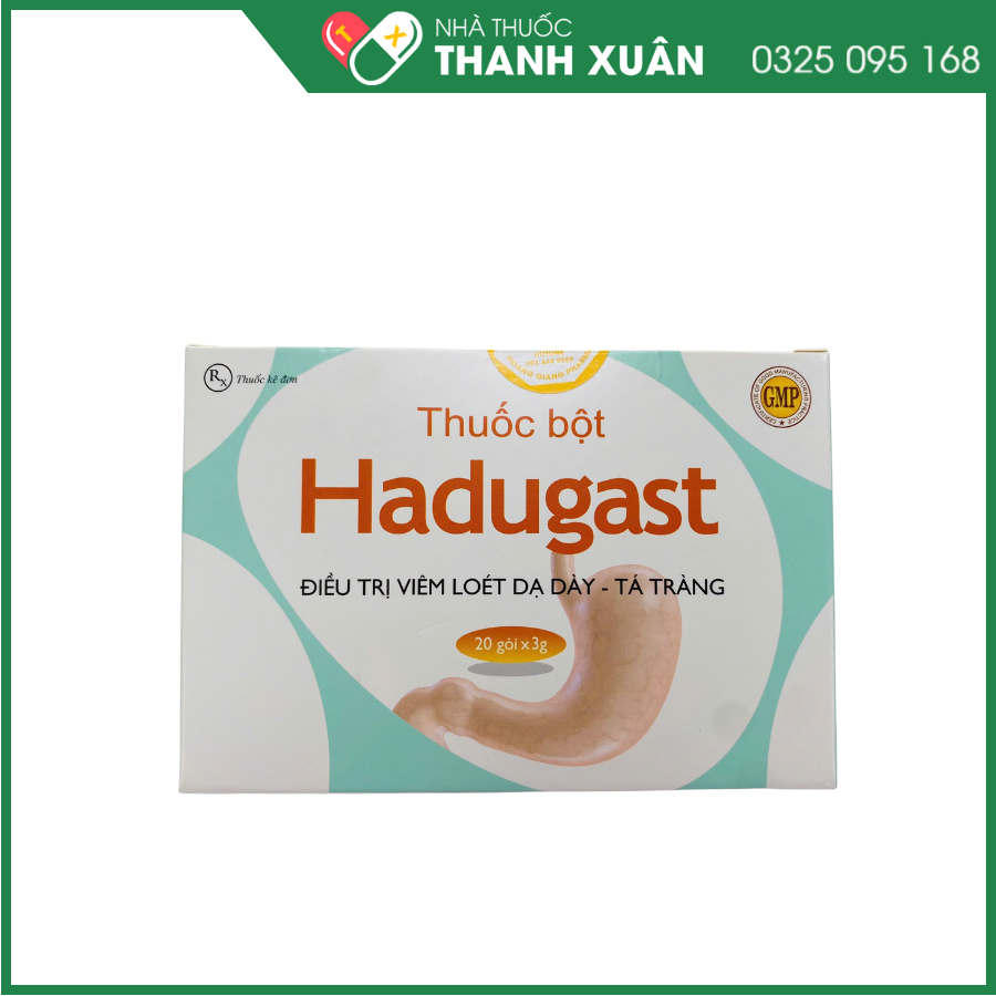 Hadugast điều trị viêm loét dạ dày-tá tràng