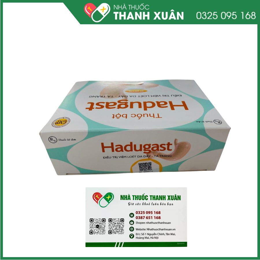 Hadugast điều trị viêm loét dạ dày-tá tràng