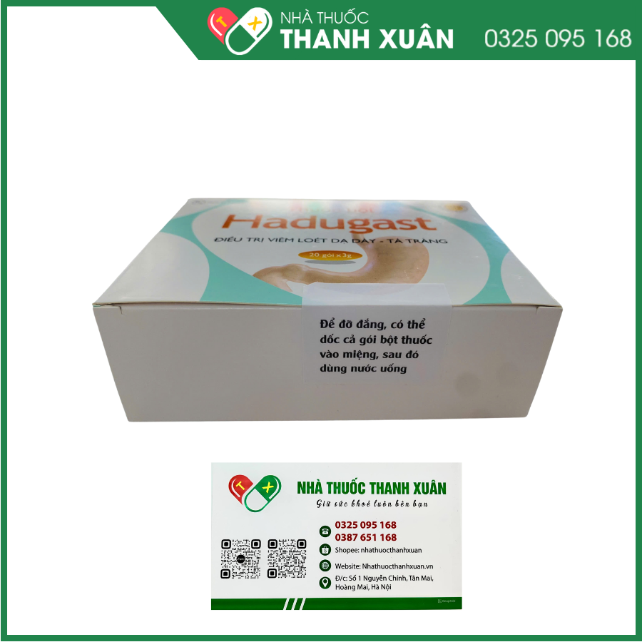 Hadugast điều trị viêm loét dạ dày-tá tràng