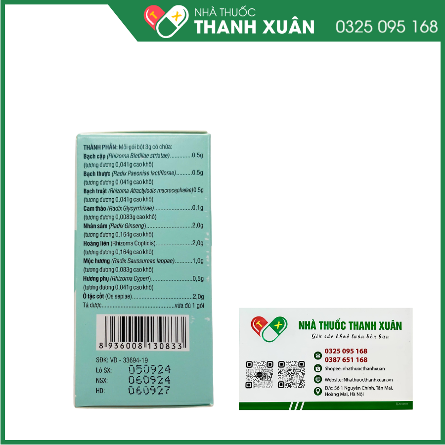 Hadugast điều trị viêm loét dạ dày-tá tràng