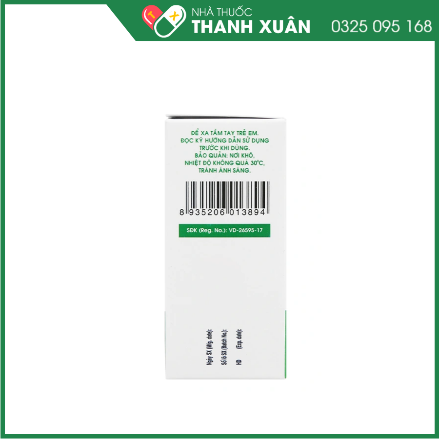 Bột pha hỗn dịch uống Hafixim 50 Kids trị nhiễm khuẩn