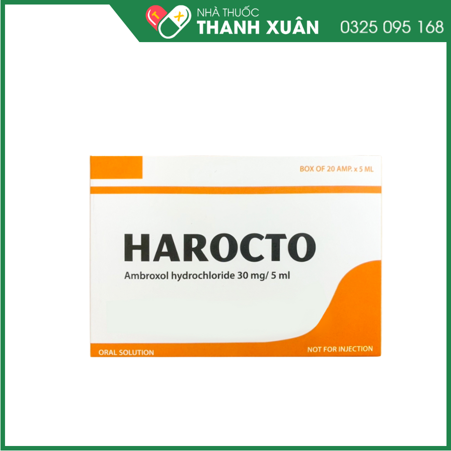 Harocto tiêu dịch nhầy đường hô hấp