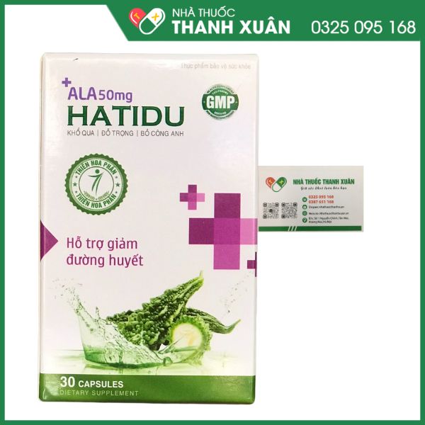 Hatidu giúp giảm đường huyết - hạn chế biến chứng