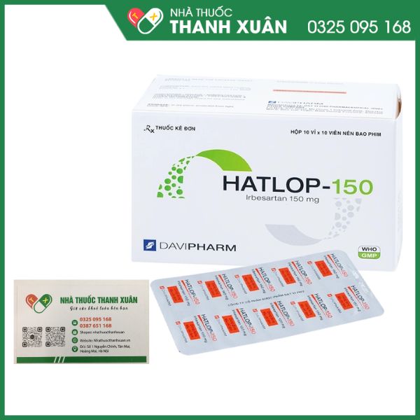 Hatlop-150 điều trị tăng huyết áp động mạch vô căn