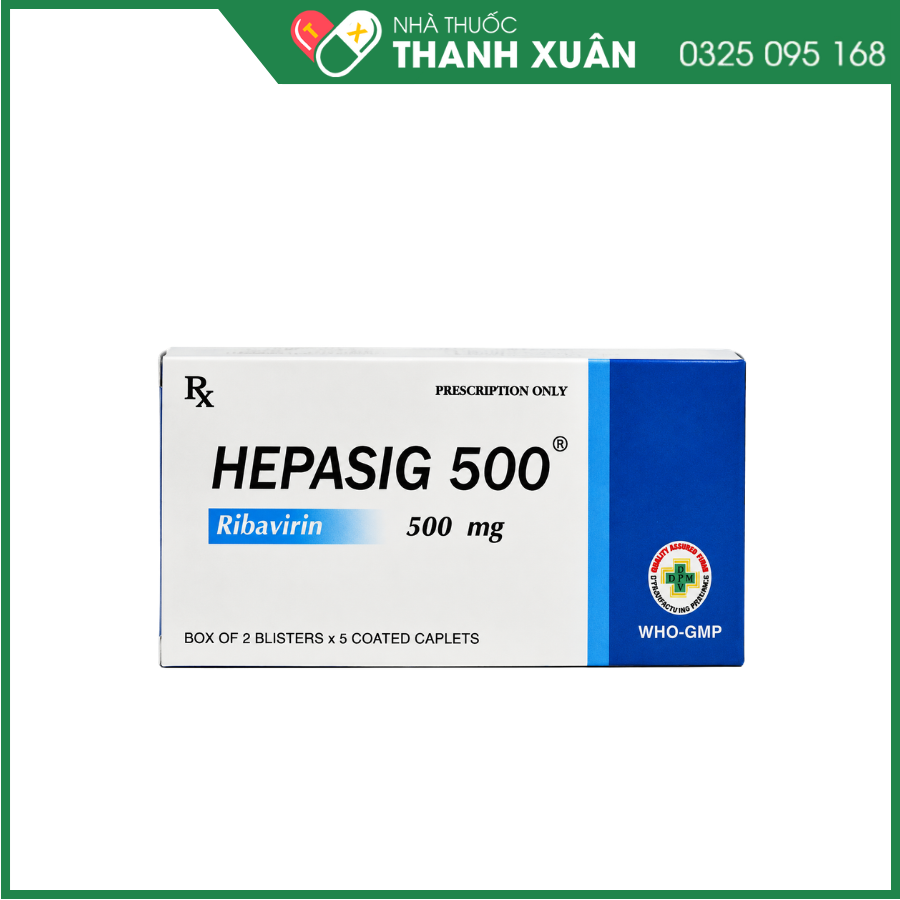Thuốc Hepasig 500 điều trị các bệnh lý về gan