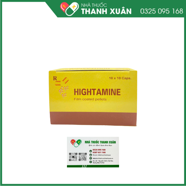Thuốc Hightamine bổ sung dinh dưỡng, duy trì thể lực