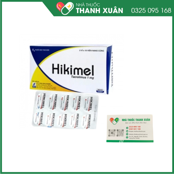 Hikimel dự phòng và điều trị thải ghép sau phẫu thuật