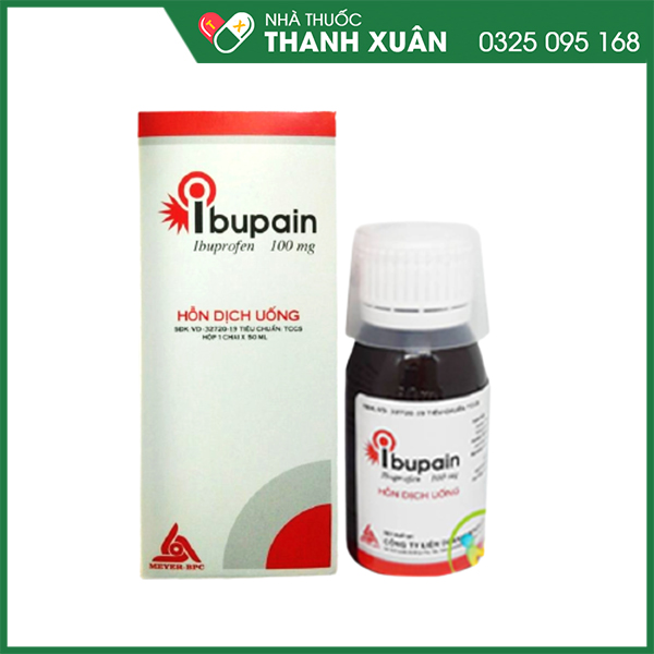 Ibupain - siro giảm đau, hạ sốt