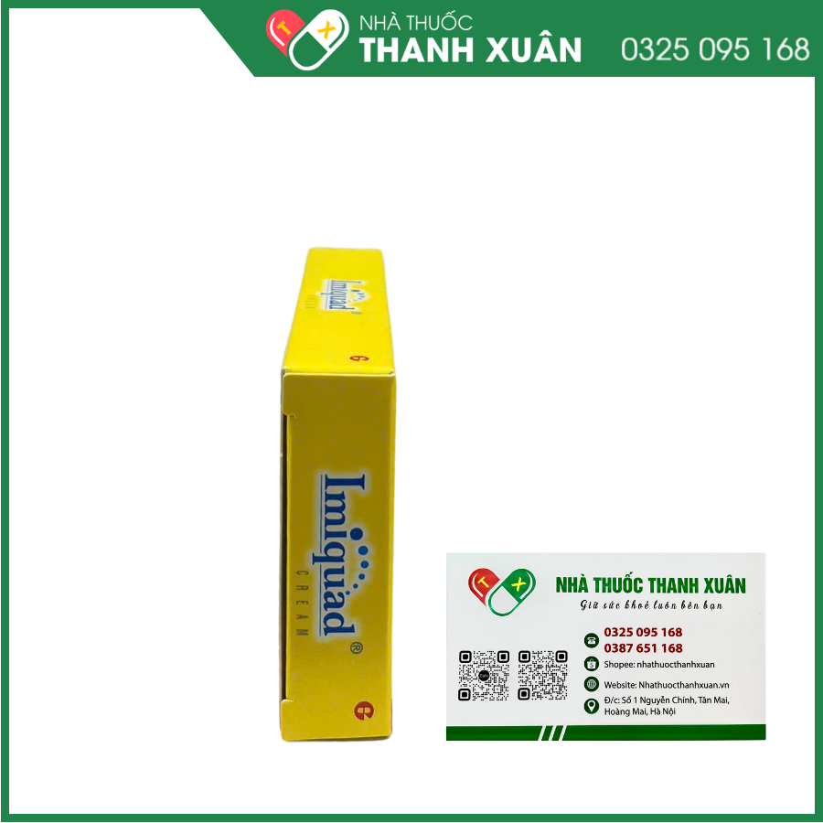 Imiquad hỗ trợ điều trị mụn cóc