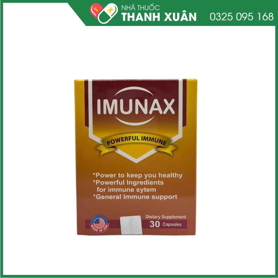 Imunax tăng cường sức đề kháng