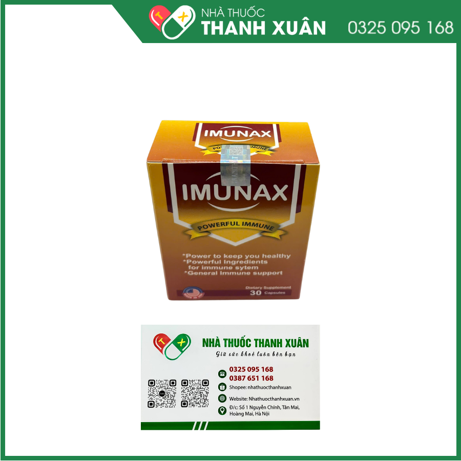 Imunax tăng cường sức đề kháng