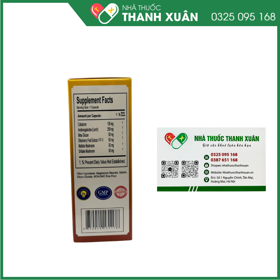 Imunax tăng cường sức đề kháng
