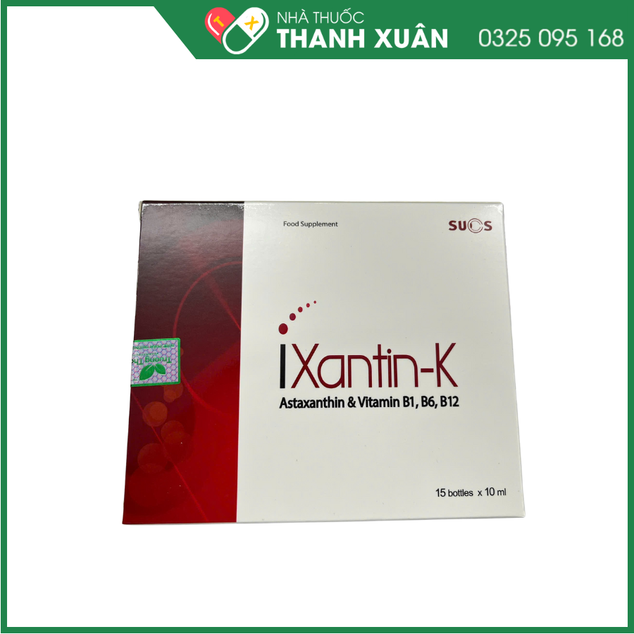 Ixantin-K- Siro bổ mắt cho trẻ cận thị