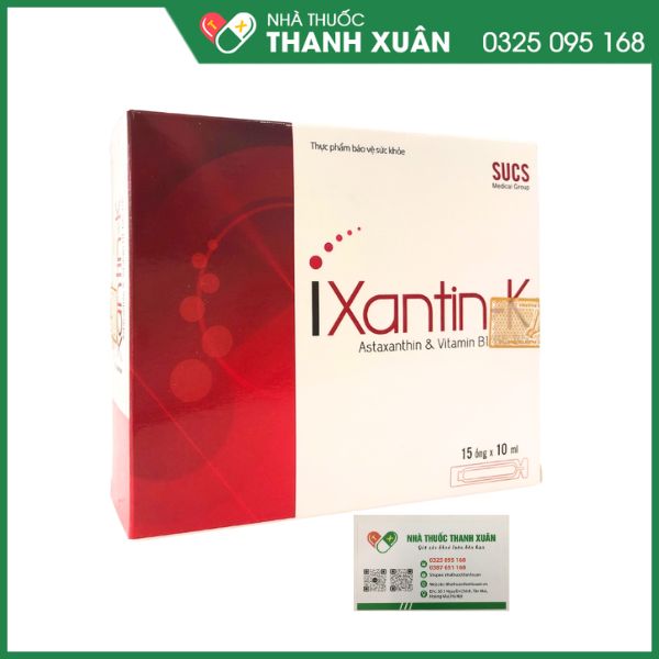 Ixantin-K- Siro bổ mắt cho trẻ cận thị