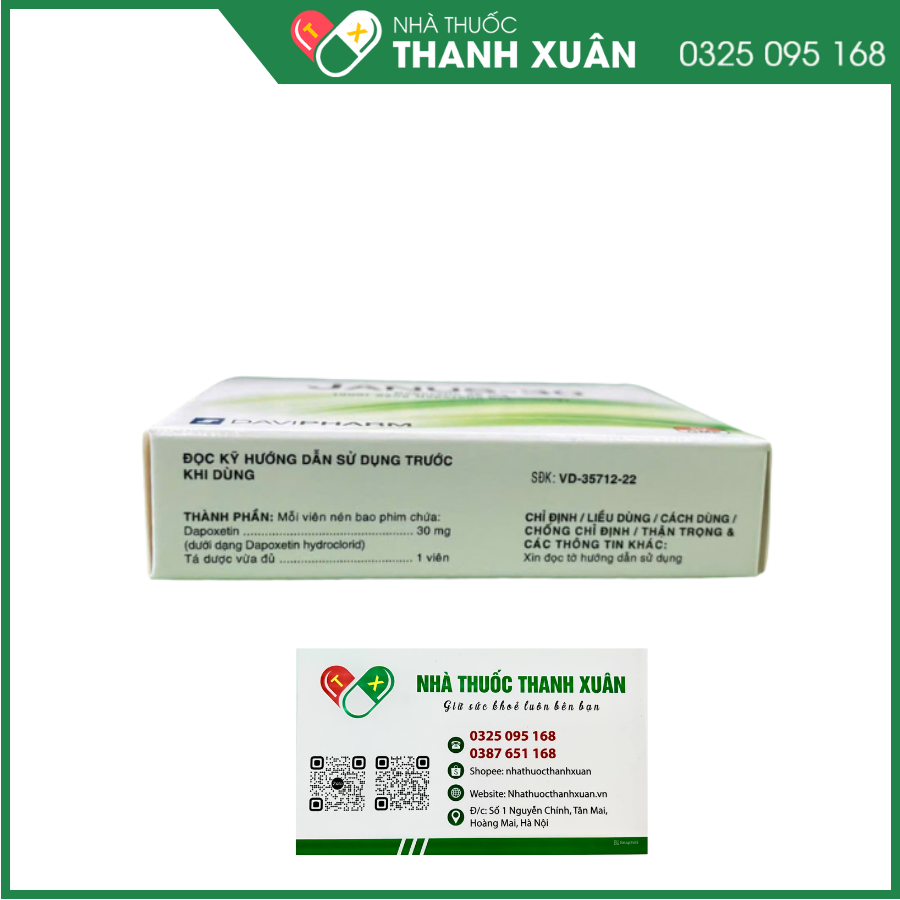 Janus-30 điều trị chống xuất tinh sớm ở nam giới
