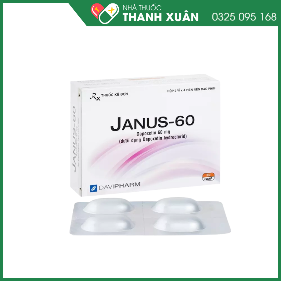 Janus-60 điều trị chống xuất tinh sớm ở nam giới