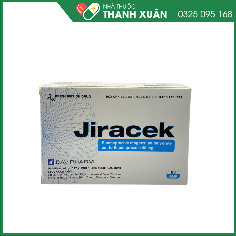 Jiracek thuốc điều trị bệnh dạ dày, thực quản