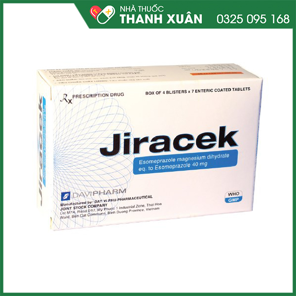 Jiracek thuốc điều trị bệnh dạ dày, thực quản
