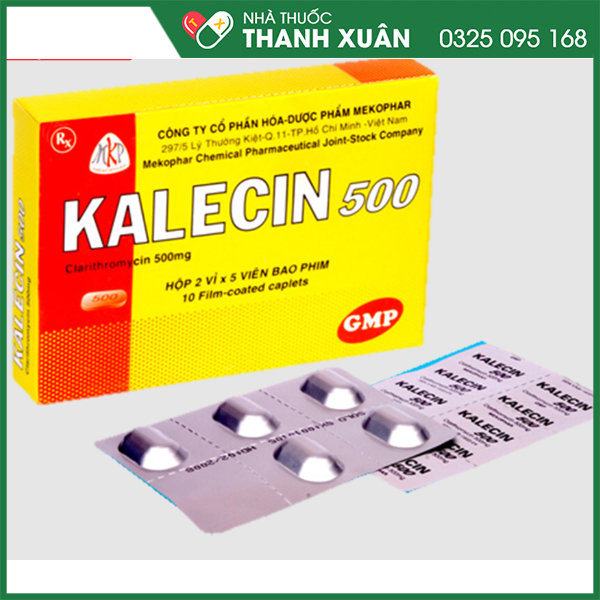 Kalecin kháng sinh điều trị nhiễm khuẩn đường hô hấp dưới