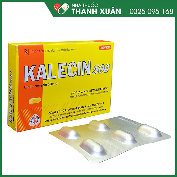 Kalecin kháng sinh điều trị nhiễm khuẩn đường hô hấp dưới