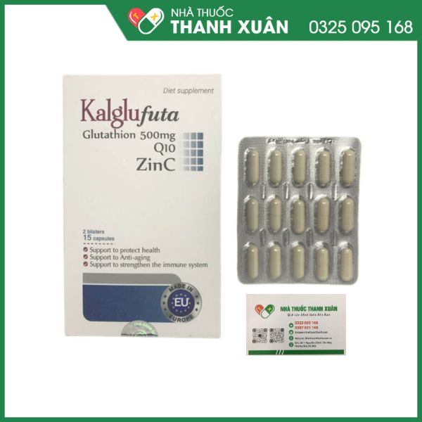 Kalglufuta - Hỗ trợ tăng cường miễn dịch (Hộp 30 viên)