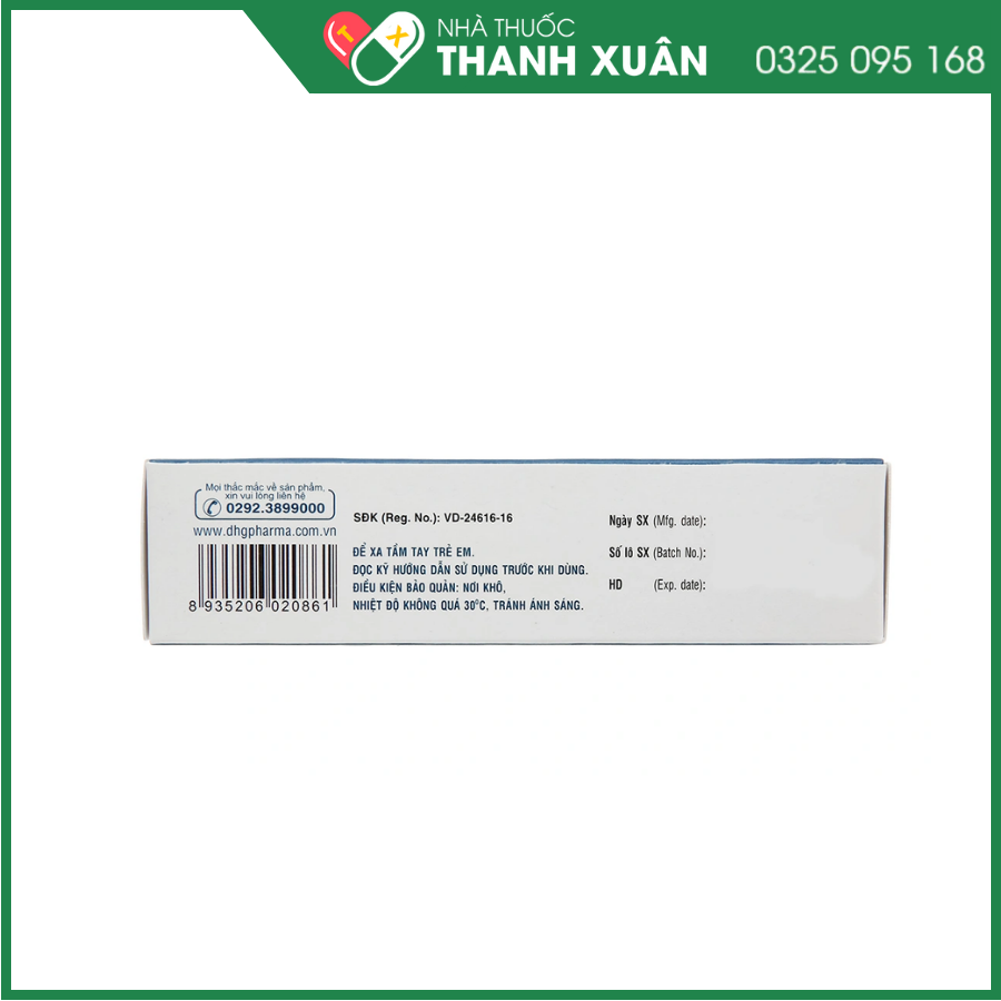 Klamentin 500/125 điều trị nhiễm khuẩn