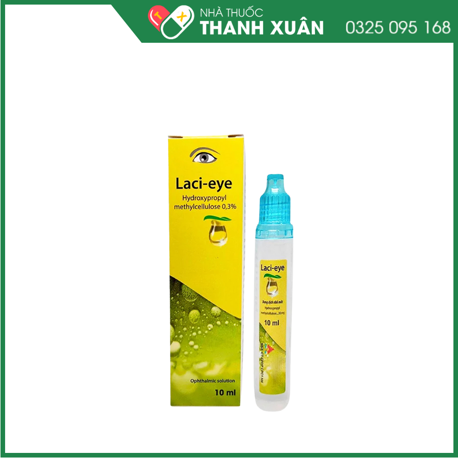 Laci-Eye giúp giảm khô, cay, mỏi, kích ứng mắt