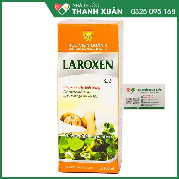 Lanoxen - Giúp an thần ngủ ngon giấc (100ml)