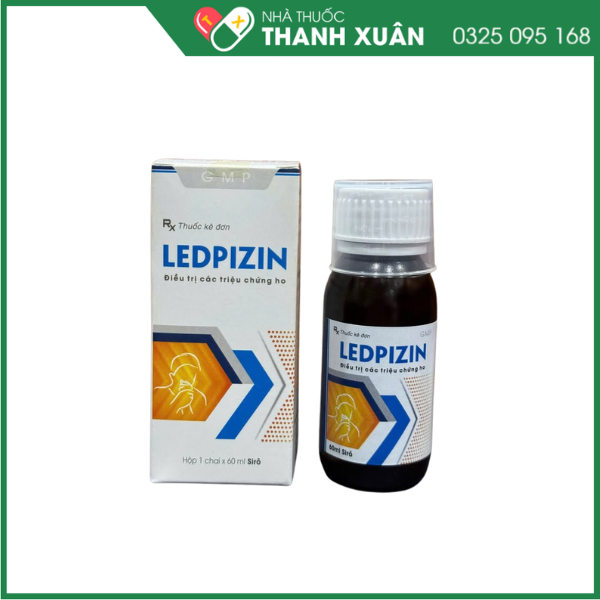 Ledpizin điều trị ho trong các trường hợp bệnh lý phế quản phổi khác nhau