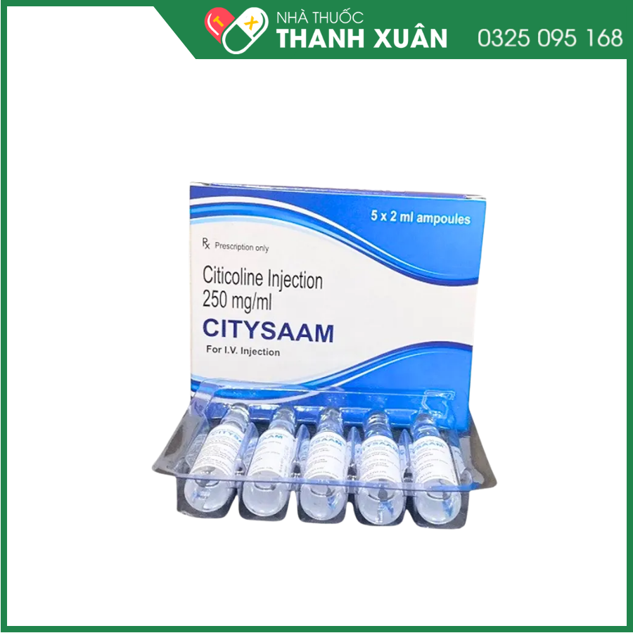 Dung dịch tiêm Citysaam 250mg/ml