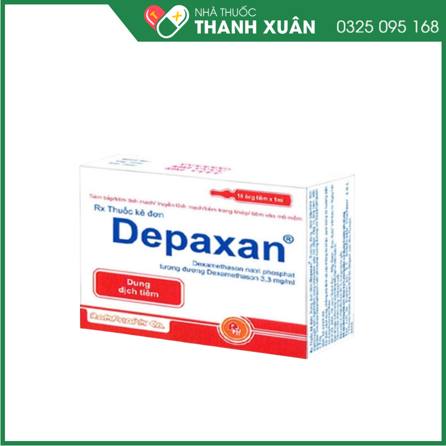 Dung dịch tiêm Depaxan 3,3mg/ml