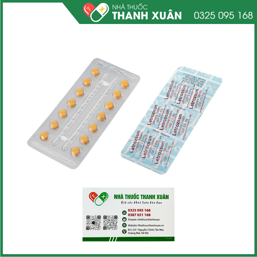 Letrozsun điều trị ung thư vú