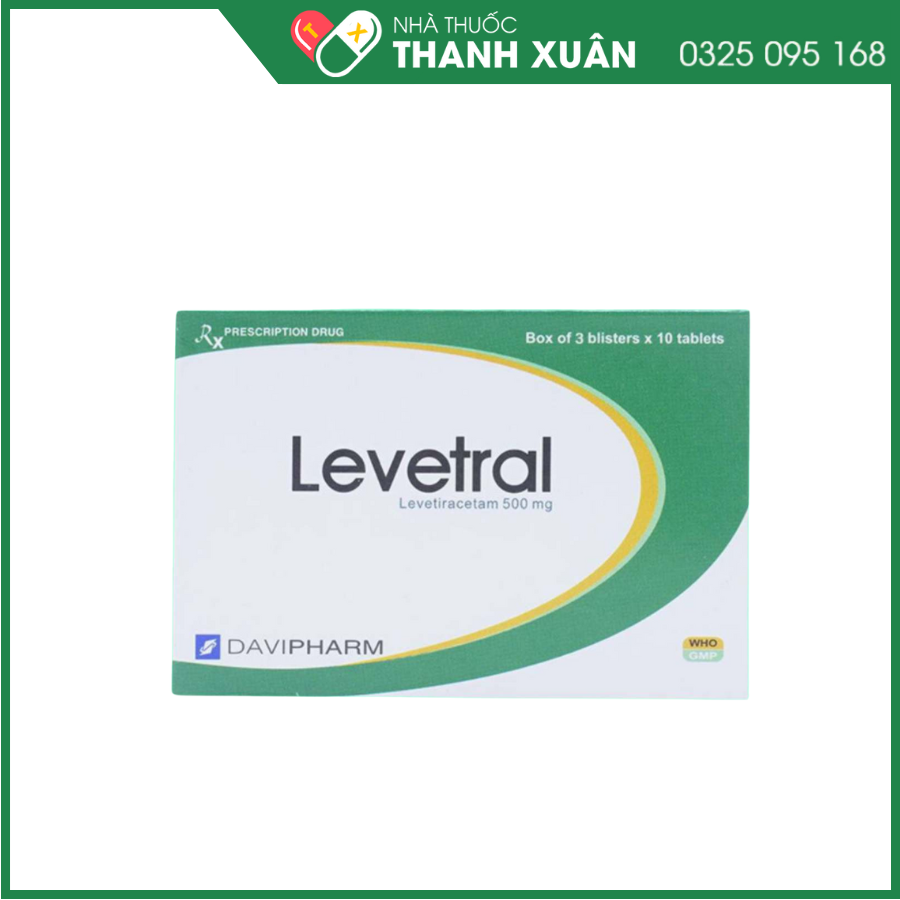 Thuốc Levetral điều trị cơn động kinh