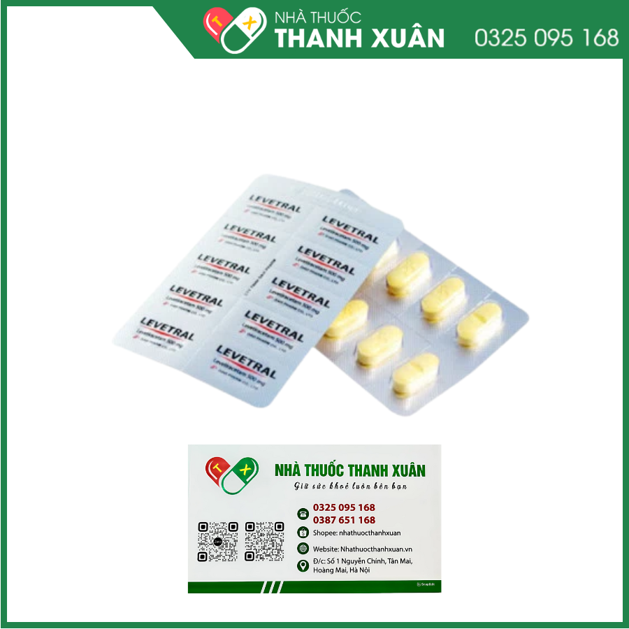 Thuốc Levetral điều trị cơn động kinh