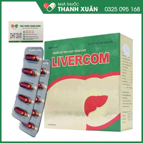 Livercom - Bổ sung các vitamin nhóm B