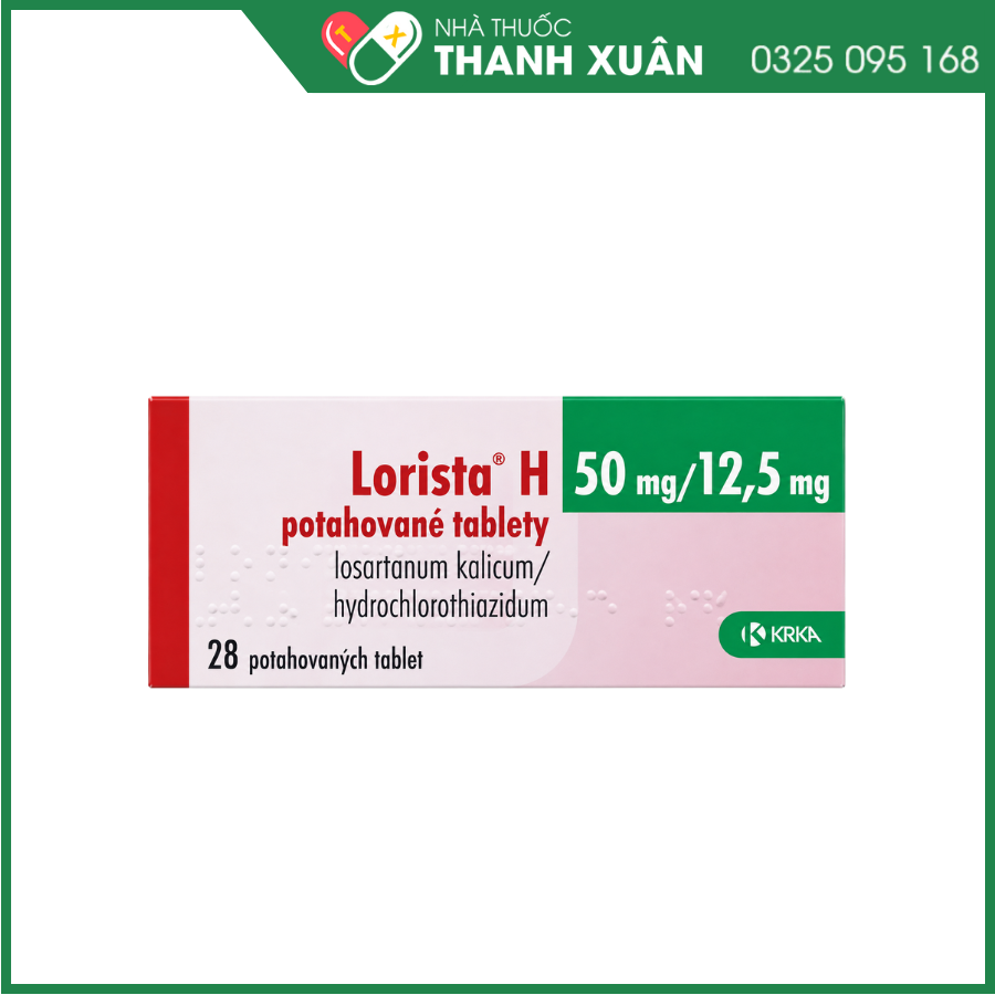 Lorista H thuốc điều trị huyết áp cao