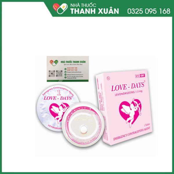 Love-Days - Thuốc tránh thai khẩn cấp