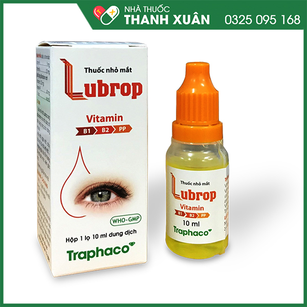 Lubrop cung cấp vitamin cho đôi mắt khỏe