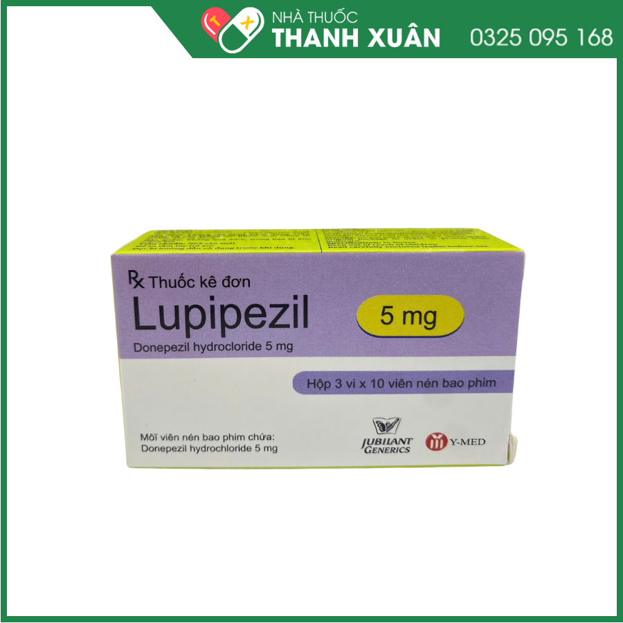 Lupipezil 5mg trị chứng giảm trí nhớ