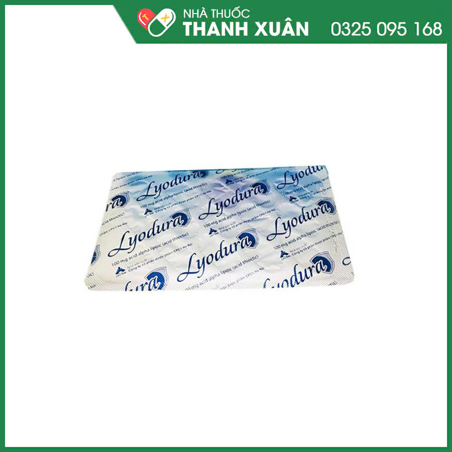 Lyodura điều trị các biến chứng của bệnh đái tháo đường, các rối loạn cảm giác do bệnh viêm đa dây thần kinh đái tháo đường