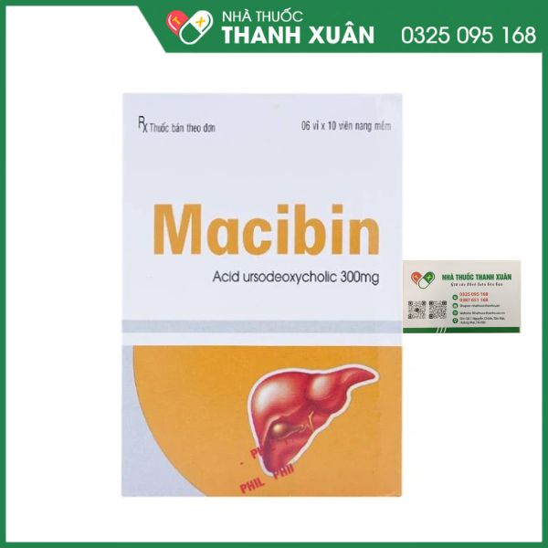 Macibin - Giúp làm tan sỏi mật giàu cholesterol, điều trị xơ gan mật nguyên phát