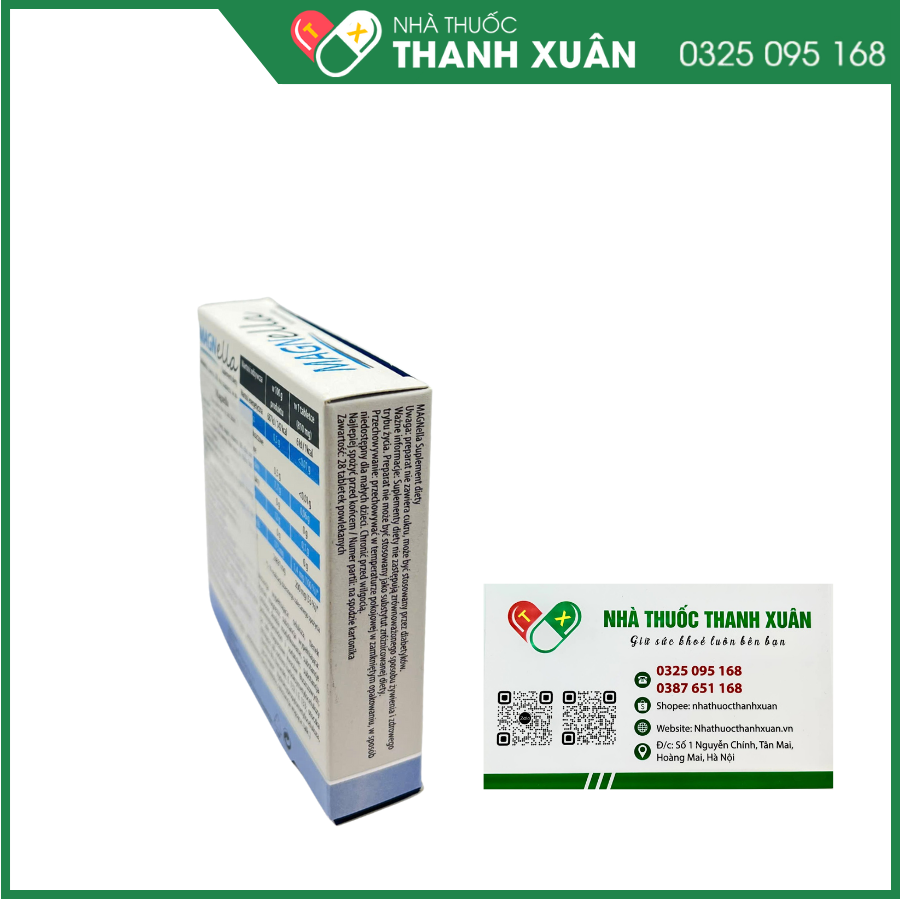 Magnella viên uống bổ sung magie và vitamin B6