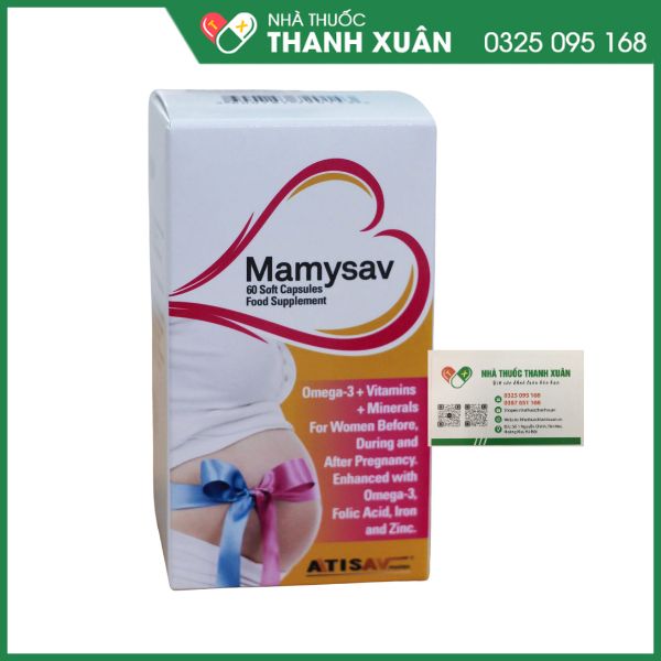 Mamysav - Thực phẩm bảo vệ sức khỏe bổ sung Vitamin