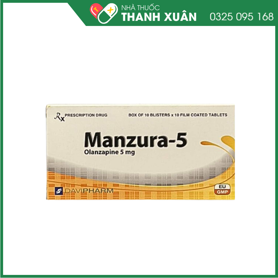 Manzura-5 điều trị tâm thần phân liệt